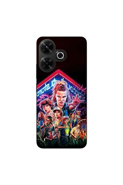 OEM Θήκη συμβατή με Xiaomi Redmi 13 4G Σιλικόνης TPU με σχέδιο Stranger Thing...