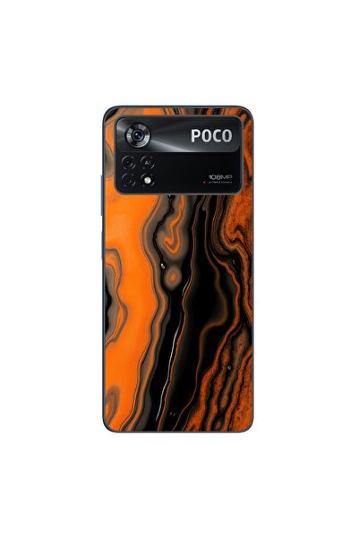 OEM Husa compatibila cu Xiaomi Poco X4 Pro Silicon Gel Tpu Model Metallic Lav...