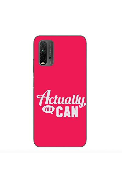 OEM Case compatible with Xiaomi Redmi 9T Silicone Gel Tpu Pattern Message Act...