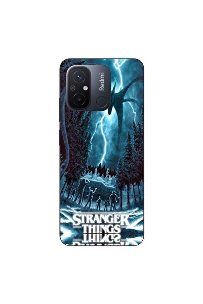 OEM Cover compatible with Xiaomi Redmi 12C Silicon Gel Tpu Model Stranger Thi...