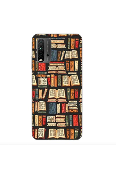 OEM Husa compatibila cu Xiaomi Redmi 9T Silicon Gel Tpu Model Books Pattern