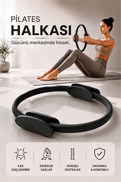 Arfseb Pilates Halkası Core Kas Güçlendirme Esneklik ve Denge Egzersiz Halkası