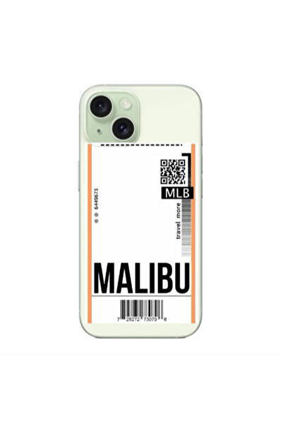 Other Apple iPhone 15 Plus Malibu Travel More Transparent Silicone TPU Θήκη
