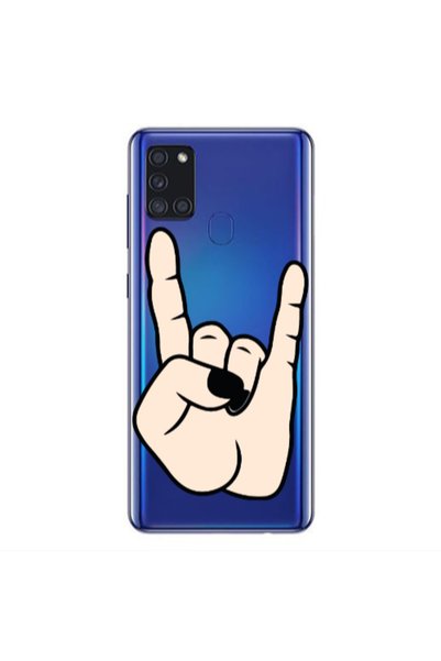Other Samsung A21S Rock Transparent Silicone TPU Θήκη