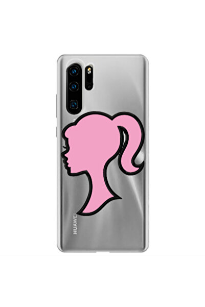 Other Huawei P30 Pro Line girl Transparent Silicone TPU Θήκη