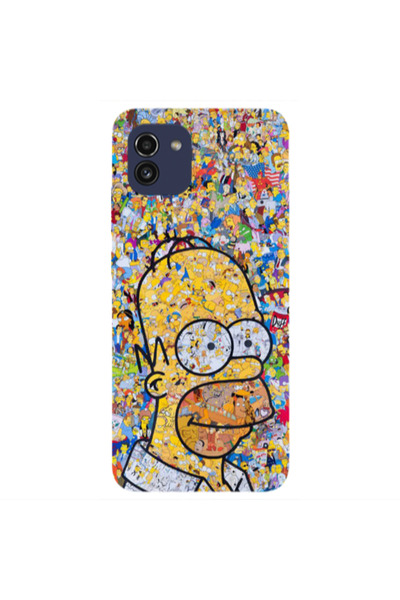 Other Samsung A03 Simpsons Transparent Silicone TPU Θήκη