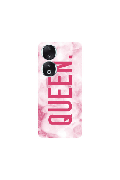 Other Honor 90 5G Marble Queen Transparent Silicone TPU Θήκη
