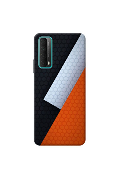 Other Huawei P Smart 2021 Coated hexagon Transparent Silicone TPU Θήκη