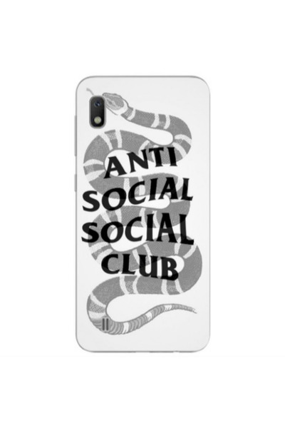 Other Samsung A10 Social club Transparent Silicone TPU Θήκη
