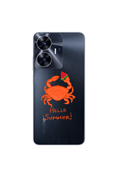 Other Realme Note 50 Hello Summer! Transparent Silicone TPU Θήκη