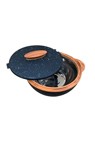 OEM Recipient termoizolant cu capac, negru, 1 L
