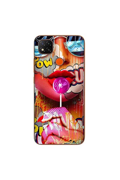 OEM Husa compatibila cu Xiaomi Redmi 9C, 9C NFC Silicon Gel Tpu Model Pop Art...