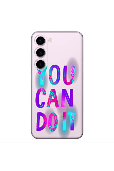 Other Samsung S23 Plus You Can Doit Transparent Silicone TPU Θήκη