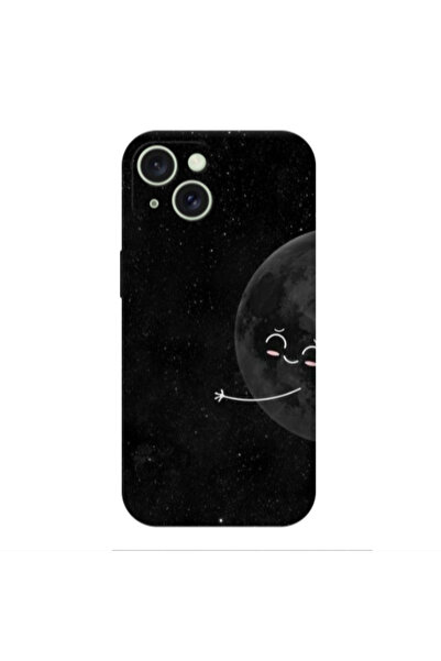 Other Apple iPhone 15 Plus Half Moon 2 Transparent Silicone TPU Θήκη