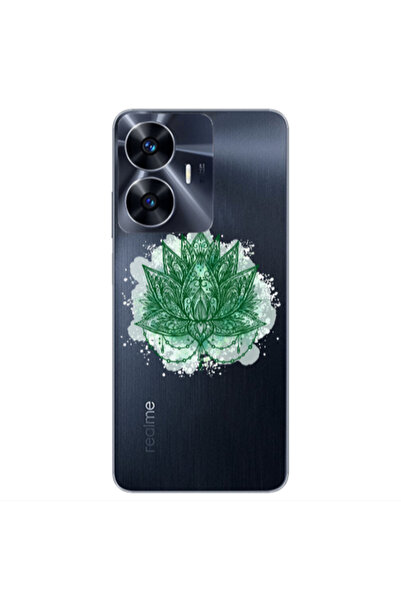 Other Realme Note 50 Witch leaf Transparent Silicone TPU Θήκη