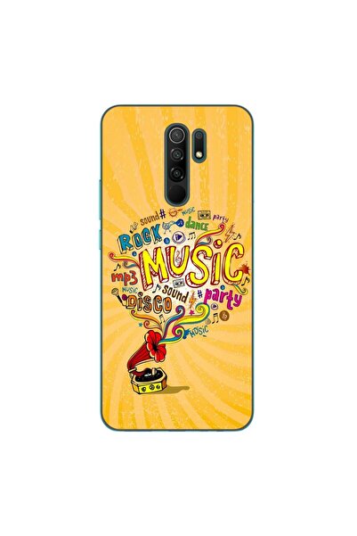 OEM Θήκη συμβατή με Xiaomi Redmi 9 από σιλικόνη gel TPU με σχέδιο μουσικής σε...