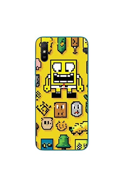 OEM Case compatible with Xiaomi Redmi 9A Silicone Gel Tpu Pattern Pixel Art S...