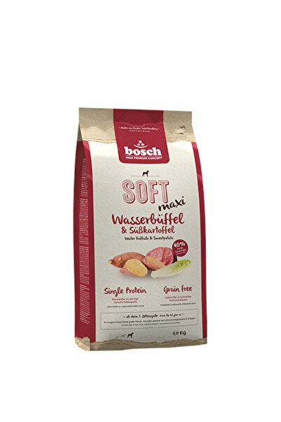 Other BOSCH SOFT MAXI WATER BUFFALO & SWEET POTATOES 12.5kg