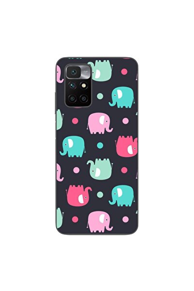 OEM Case compatible with Xiaomi Redmi 10 Silicone Gel Tpu Elephant Pattern Model