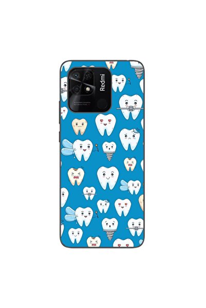 OEM Case compatible with Xiaomi Redmi 10C Silicone Gel Tpu Model Dentist Pattern