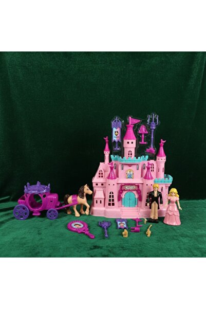 Pravalia Magica Princess Dream Castle Toy Top Bottom Set , Carriage, Lights a...