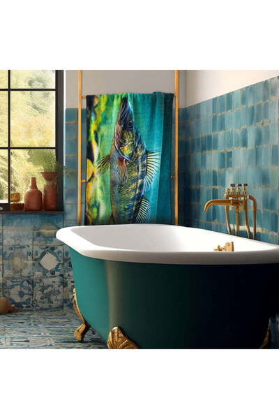 Zwoltex Prosop artistic, Șalău 50x100, Bumbac Organic, 600GSM