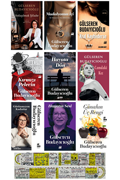 Doğan Kitap Gülseren Budayıcıoğlu 9 Kitap Set / Anlaşılmak Şifadır - Madalyon...