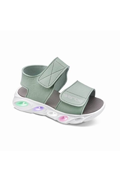 Sanbe 501 V 3901 22-25 Erkek Çocuk Sandalet Su Yeşili