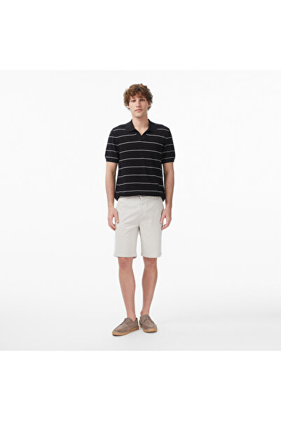 Nautica Erkek Gri Regular Fit Chino Şort