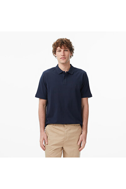 Nautica Tricou pentru bărbați, albastru marin, cu croială normală, cu gât polo