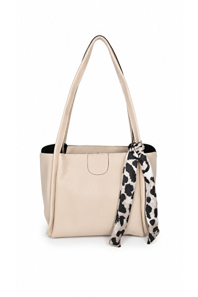 ByKübra Zippered Medium Size Women's Scarf Shoulder Bag