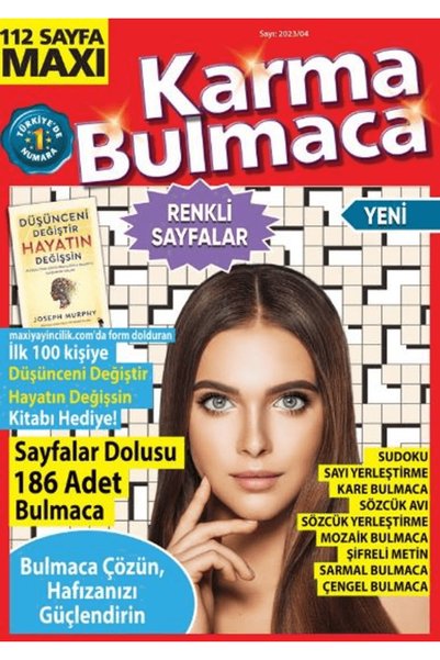 Maxi Yayıncılık Maxi Karma Bulmaca 24 / Bertan Kodamanoğlu / / 9772717868082