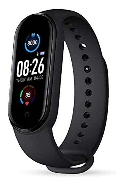Gennext M5 Band Smart Bracelet with Heart Rate Monitor, Message Reminder, Ste...