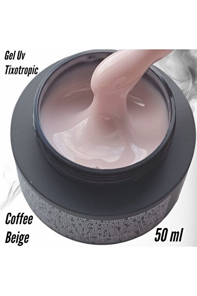 E-Unghii UV Gel Thixotropic Coffee Beige - 50 ml