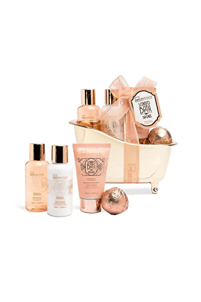 IDC Institute IDC Scented Bath Bronze Bath Tube Set Orange & Cinnamon – Σετ Μ...