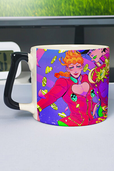 ZipZap Jojo No Kimyou Na Bouken Part General Anime Printed Ceramic Luxury Mug...