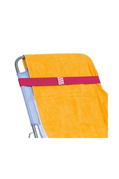 OEM Elastic Band for Fixing Towel on Sunbed, Fuchsia, 100x5cm, Beach Stabilit...