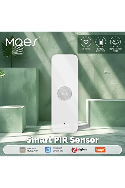 MOES Έξυπνος Αισθητήρας Κίνησης ZigBee, Συμβατό με Tuya Smart / Smart Life, Ε...
