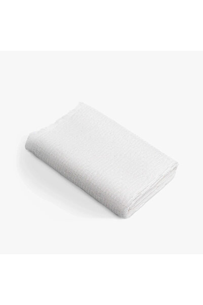 LC Waikiki Nevavm Farkıyla Anisa Bath Towel 100% Cotton Combed Jacquard Cream...