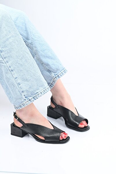 Bestello Laceless Belt Detailed Jurdan Sole Genuine Leather Sandals 342-172 W...