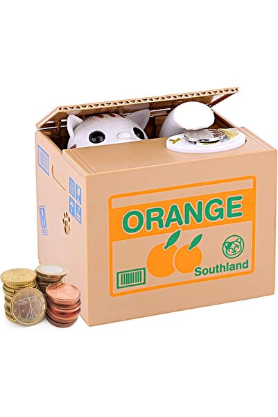 Ayawaska Pusculita interactiva Kitty Cat, Jucarie Automata pentru Economii, c...