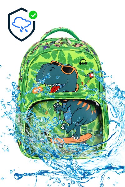 Mori School Bag حقيبة مدرسية ابتدائية مكونة من 3 قطع (حقيبة + علبة غداء حرارية + حافظة أقلام)