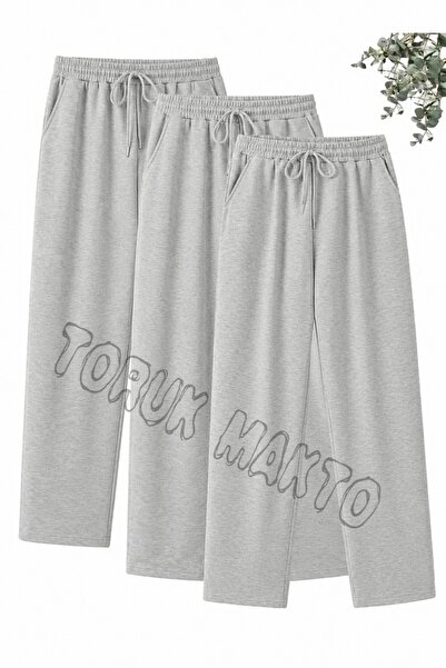 SURMARİ 3 Pieces Unisex Regular Pipe Leg Sweatpants