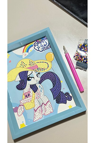 By Ayşegül Boncuklu Taşlı Mozaik Elmas Goblen Elmas Boyama Resim Puzzle