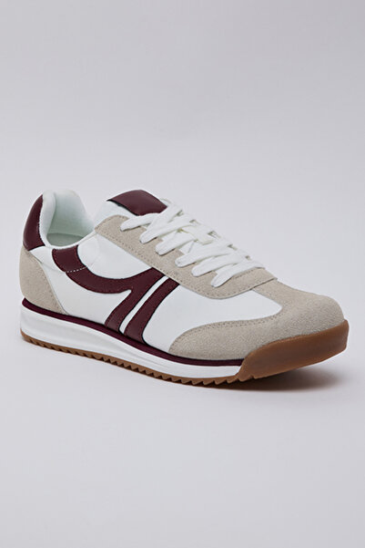 R&B Color Block Lace-Up Sneakers