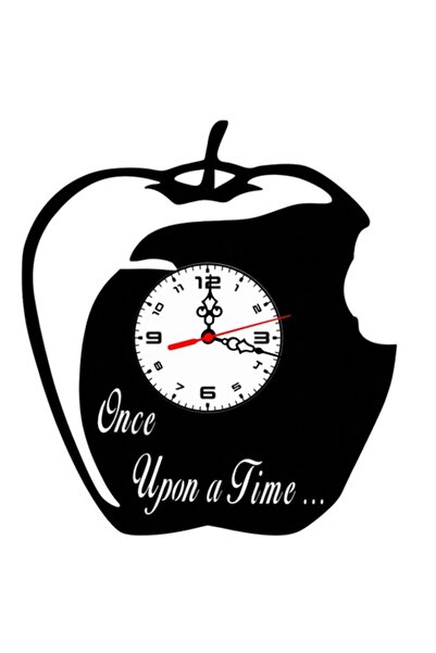 OEM Decorative wall clock Once Upon a Time, upcycled vinyl, Mar Muscat Fairy ...