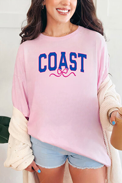 Sarah's Boutique Women's T-shirt – 100% cotton – Coast Bow