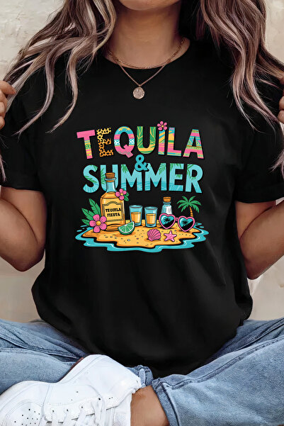 Sarah's Boutique Women's T-shirt – 100% cotton – Tequila Summer