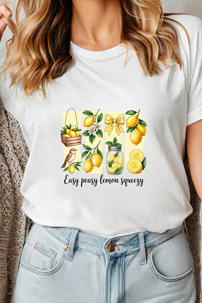 Sarah's Boutique Women's T-shirt – 100% cotton – Lemon Squeezy