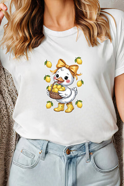 Sarah's Boutique Women's T-shirt – 100% cotton – Duck Basket